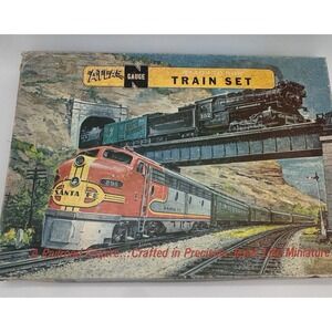 Atlas N-Gauge Ready to Run Train Set 1960s Santa Fe Untested And Incomplete
